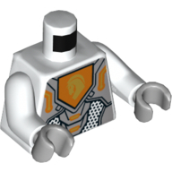 Lego tělo, bílá (6132287)